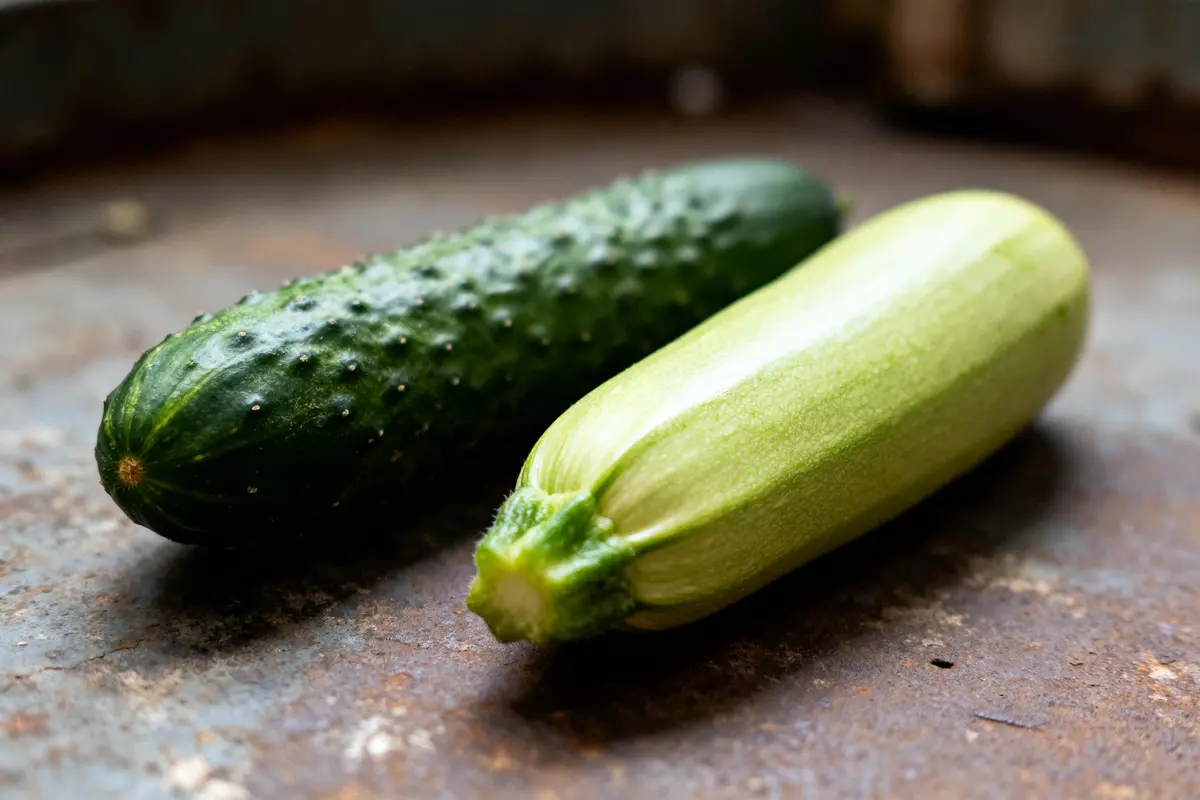 Concombre et courgette : Comment les différencier facilement ?