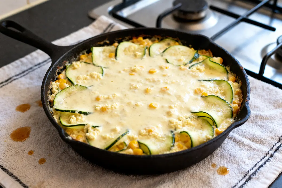 Gratin de courgettes sans oeufs : Léger, fondant et facile à faire !