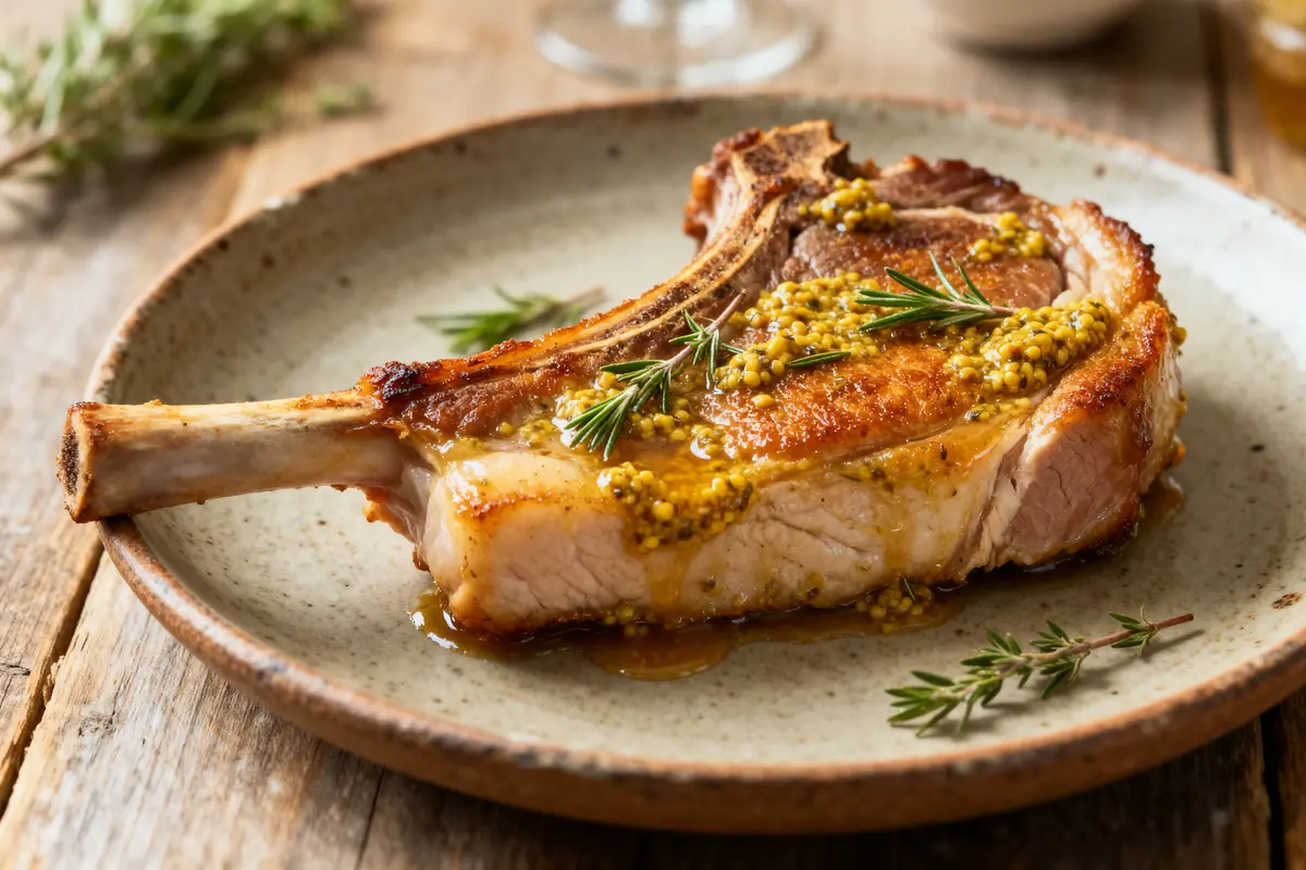Recette de côtelette de porc au four juteuse et savoureuse