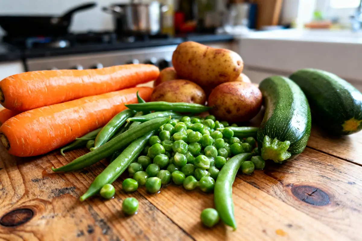 Recette de la jardinière de légumes primeurs facile et rapide