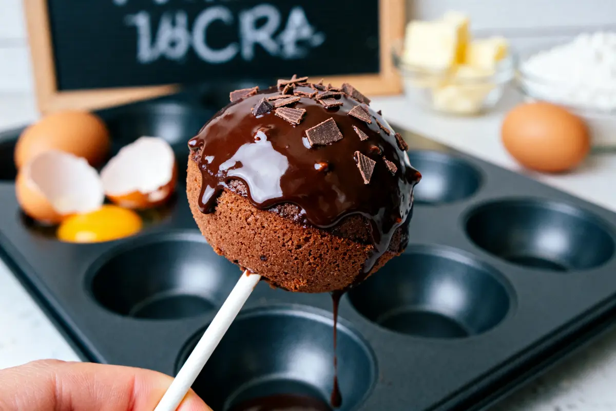 Recette de pop cake facile et inratable au chocolat