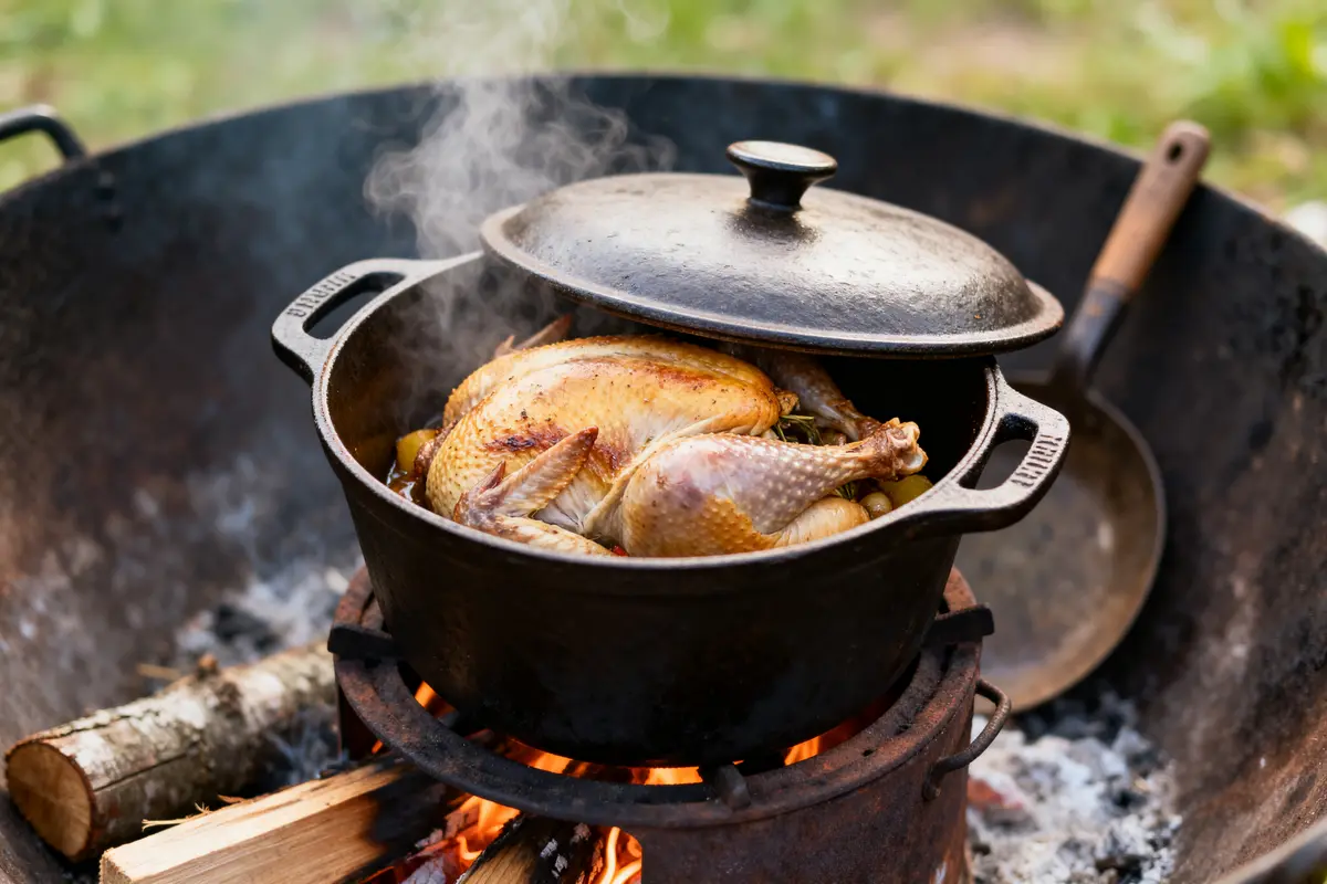 Temps de cuisson d’une pintade de 1,5 kg en cocotte : Guide facile