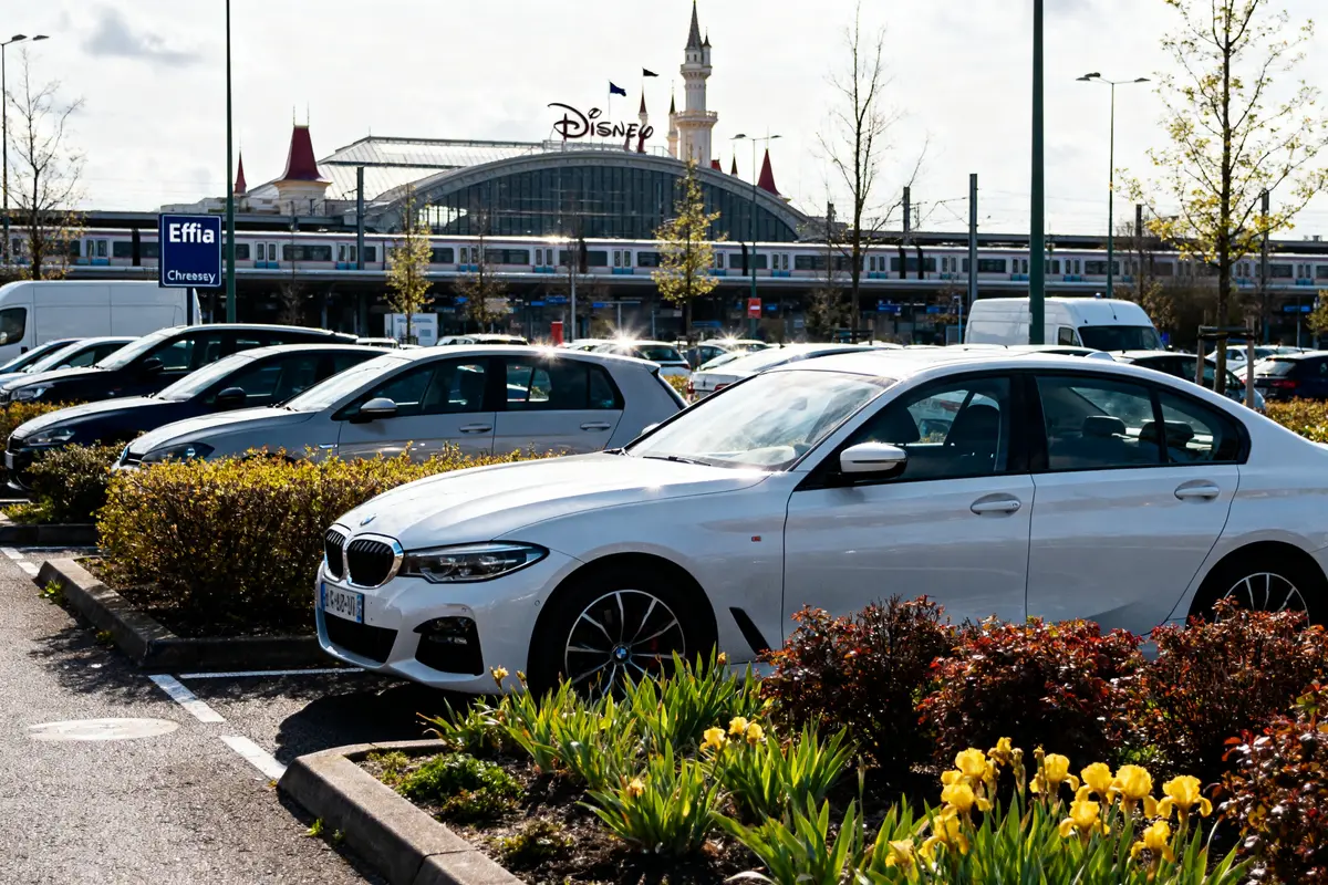 Chessy Marne la vallée Disneyland Paris Station car park Effia : Réservez facilement